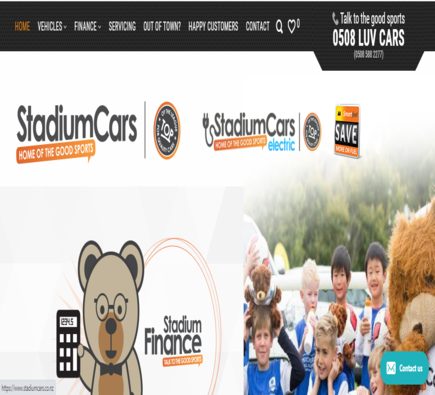 StadiumCars — Web